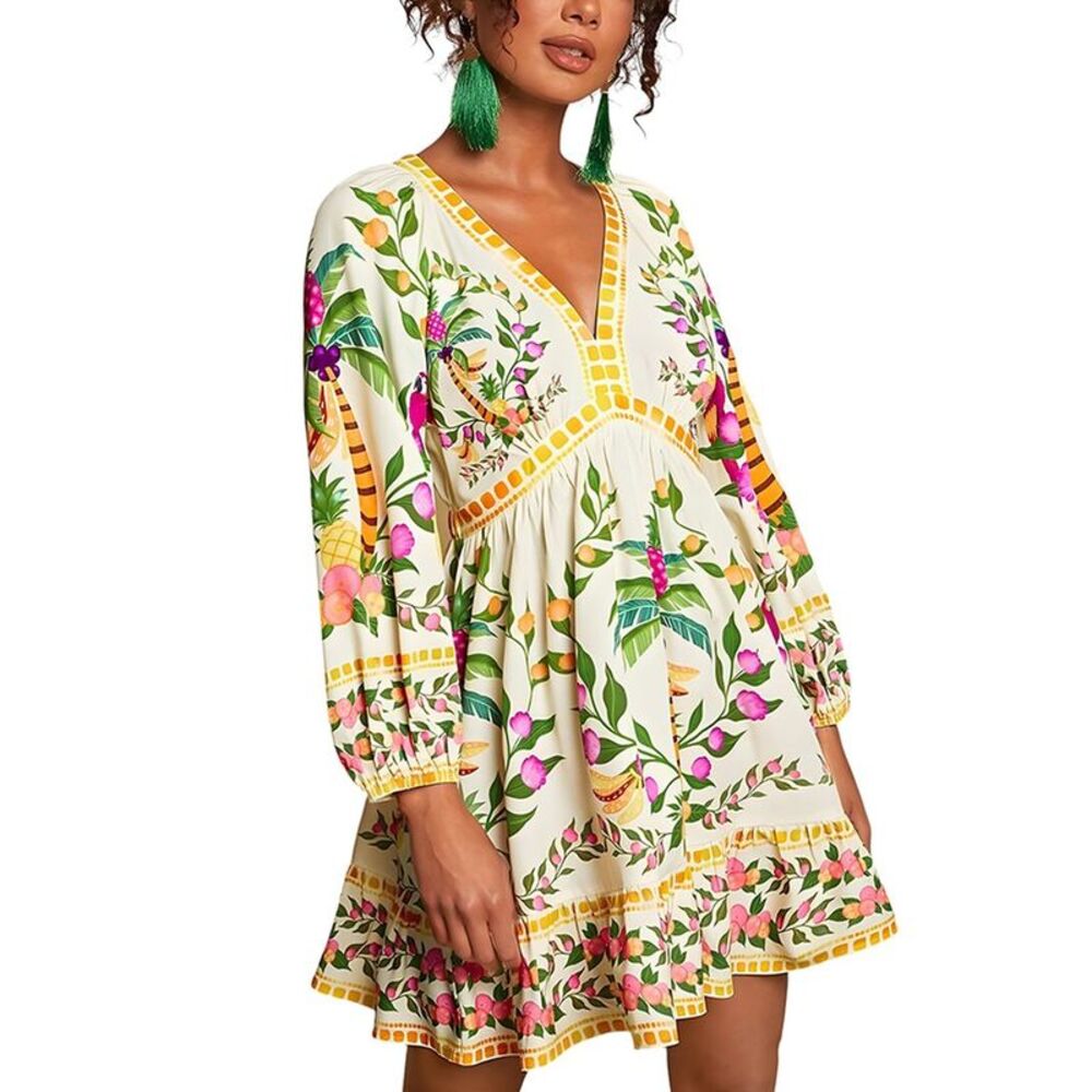 Camila Blanco Womens  Mini Dress
